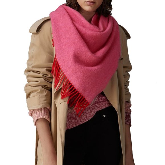 Burberry London Unisex 100% Cashmere Scarf Shawl